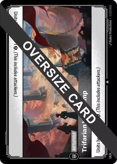 Trifarian War Camp - OGN-294-o - Proving Grounds - Riftbound card